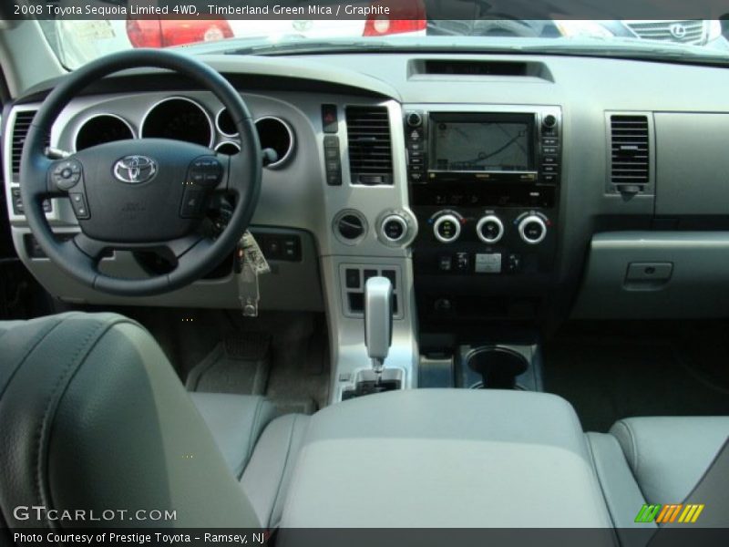 Timberland Green Mica / Graphite 2008 Toyota Sequoia Limited 4WD