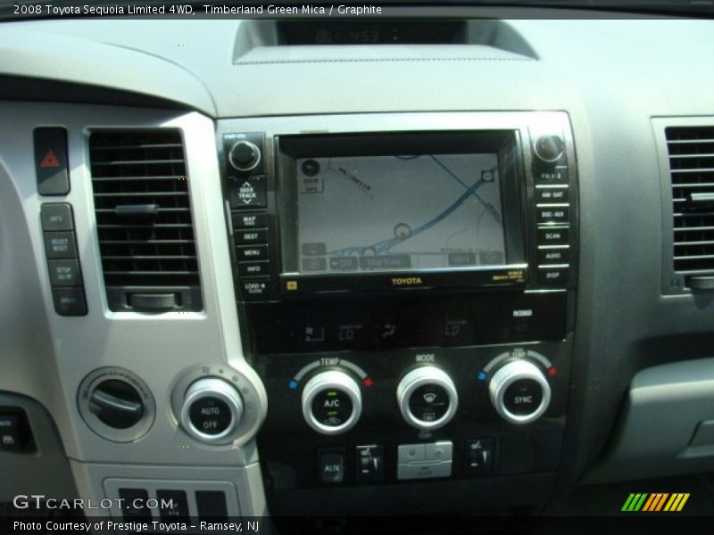 Timberland Green Mica / Graphite 2008 Toyota Sequoia Limited 4WD