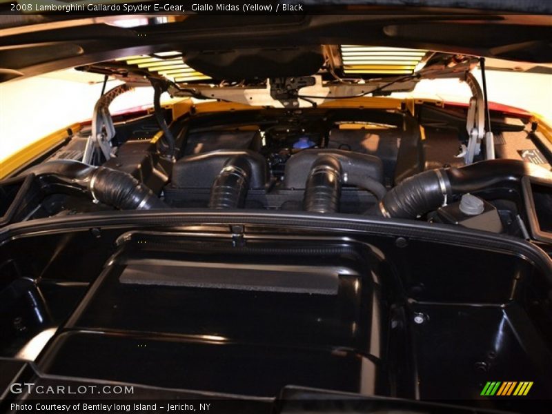 Giallo Midas (Yellow) / Black 2008 Lamborghini Gallardo Spyder E-Gear