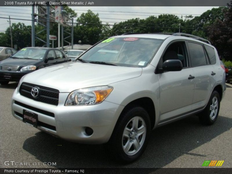 Classic Silver Metallic / Ash 2008 Toyota RAV4 4WD