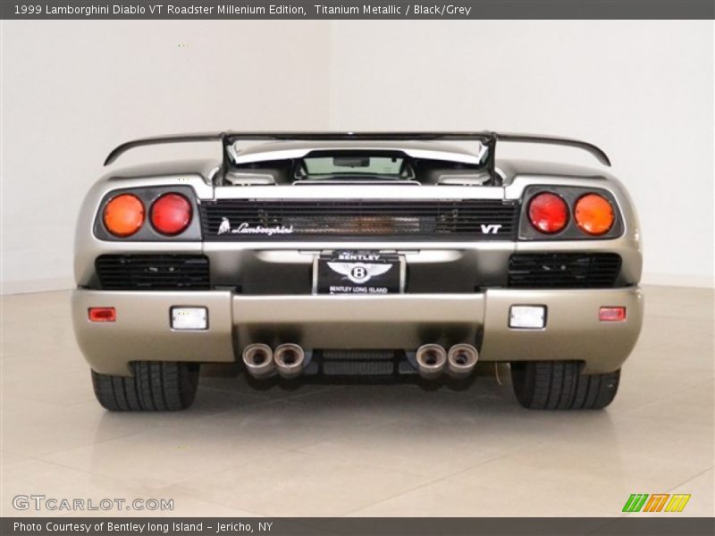 Titanium Metallic / Black/Grey 1999 Lamborghini Diablo VT Roadster Millenium Edition