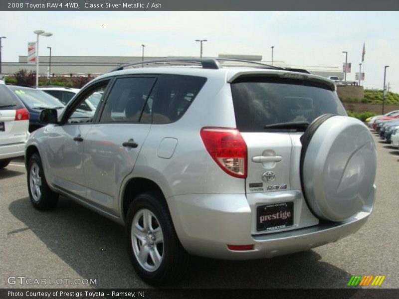 Classic Silver Metallic / Ash 2008 Toyota RAV4 4WD