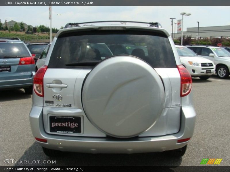 Classic Silver Metallic / Ash 2008 Toyota RAV4 4WD