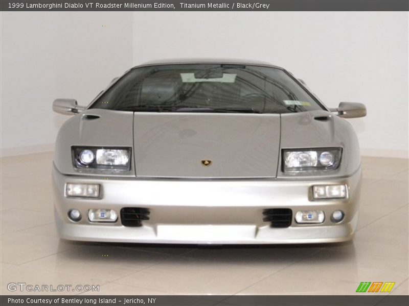 Titanium Metallic / Black/Grey 1999 Lamborghini Diablo VT Roadster Millenium Edition