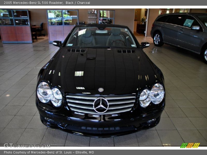 Black / Charcoal 2005 Mercedes-Benz SL 500 Roadster