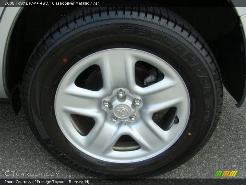 Classic Silver Metallic / Ash 2008 Toyota RAV4 4WD