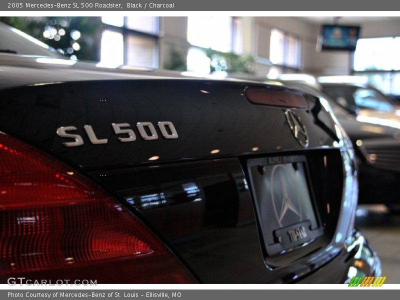 Black / Charcoal 2005 Mercedes-Benz SL 500 Roadster