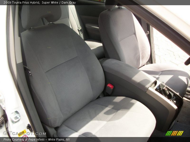 Super White / Dark Gray 2009 Toyota Prius Hybrid