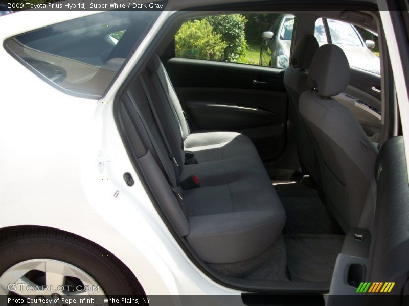 Super White / Dark Gray 2009 Toyota Prius Hybrid