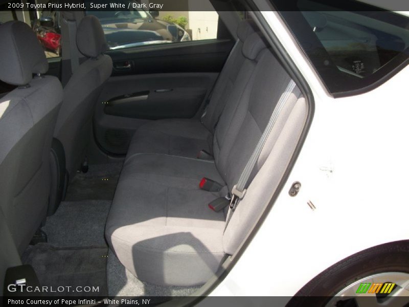 Super White / Dark Gray 2009 Toyota Prius Hybrid
