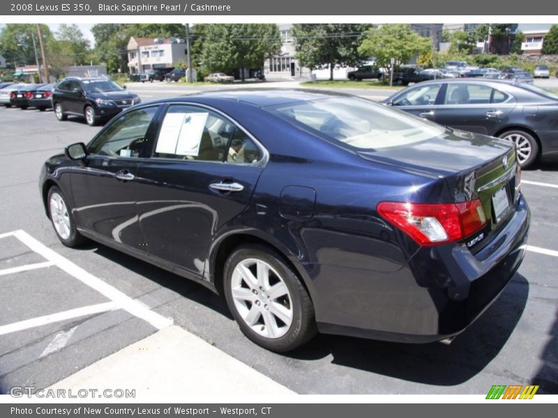 Black Sapphire Pearl / Cashmere 2008 Lexus ES 350