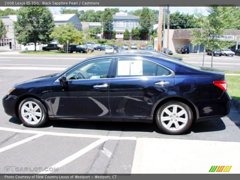 Black Sapphire Pearl / Cashmere 2008 Lexus ES 350