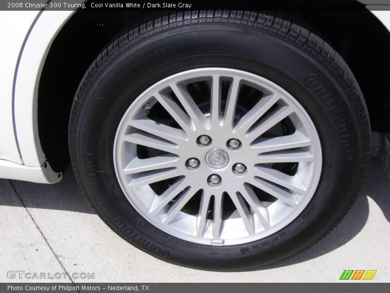 Cool Vanilla White / Dark Slate Gray 2008 Chrysler 300 Touring