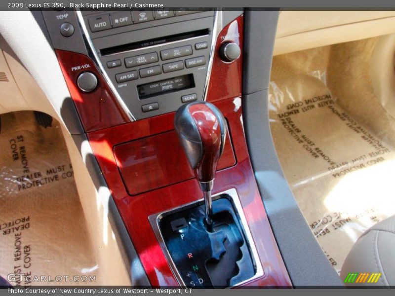 Black Sapphire Pearl / Cashmere 2008 Lexus ES 350