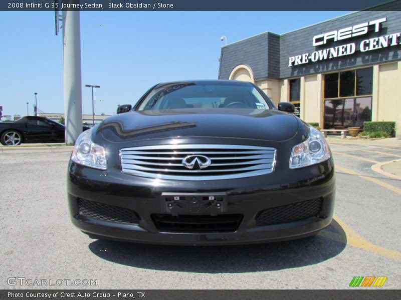 Black Obsidian / Stone 2008 Infiniti G 35 Journey Sedan