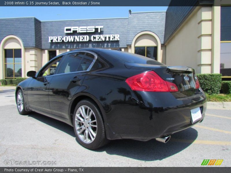 Black Obsidian / Stone 2008 Infiniti G 35 Journey Sedan