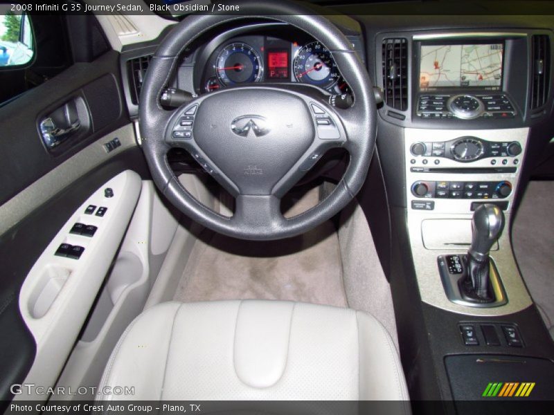 Black Obsidian / Stone 2008 Infiniti G 35 Journey Sedan
