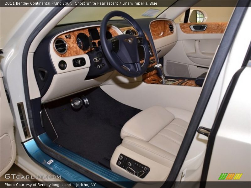  2011 Continental Flying Spur  Linen/Imperial Blue Interior