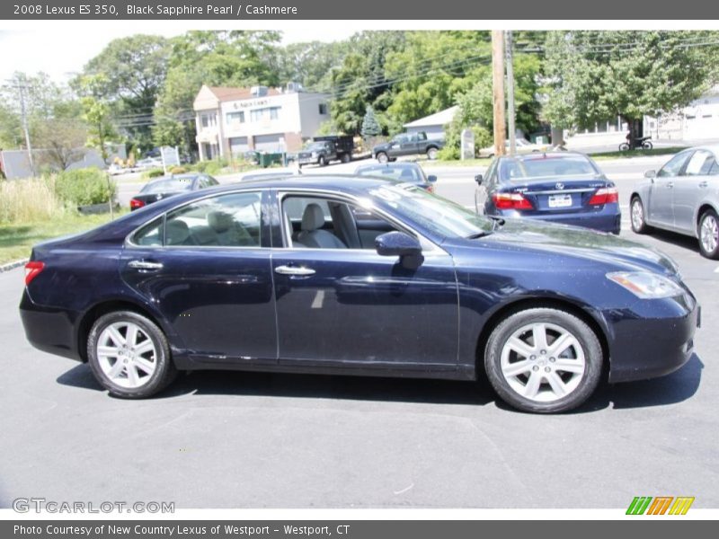 Black Sapphire Pearl / Cashmere 2008 Lexus ES 350