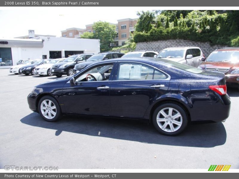 Black Sapphire Pearl / Cashmere 2008 Lexus ES 350