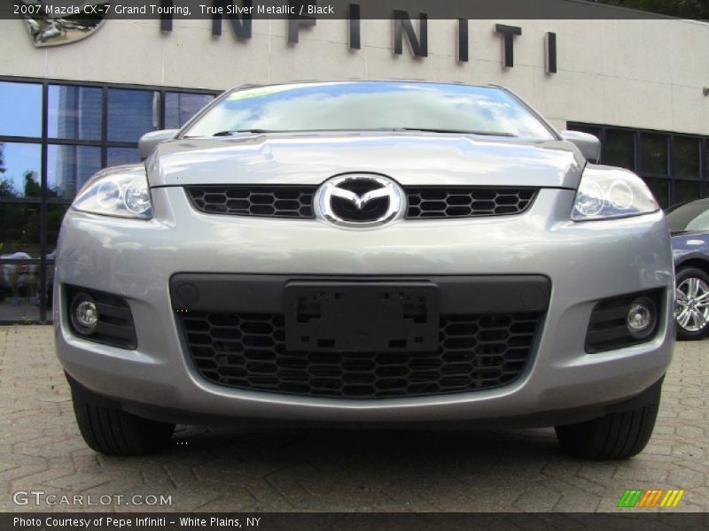 True Silver Metallic / Black 2007 Mazda CX-7 Grand Touring