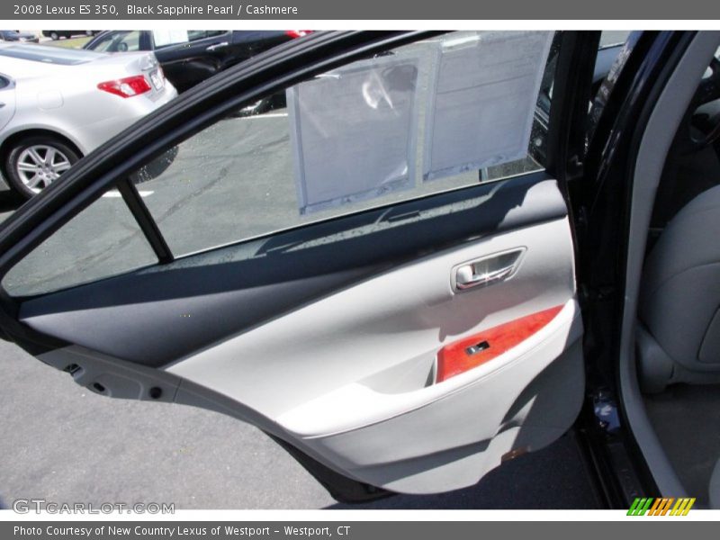 Black Sapphire Pearl / Cashmere 2008 Lexus ES 350