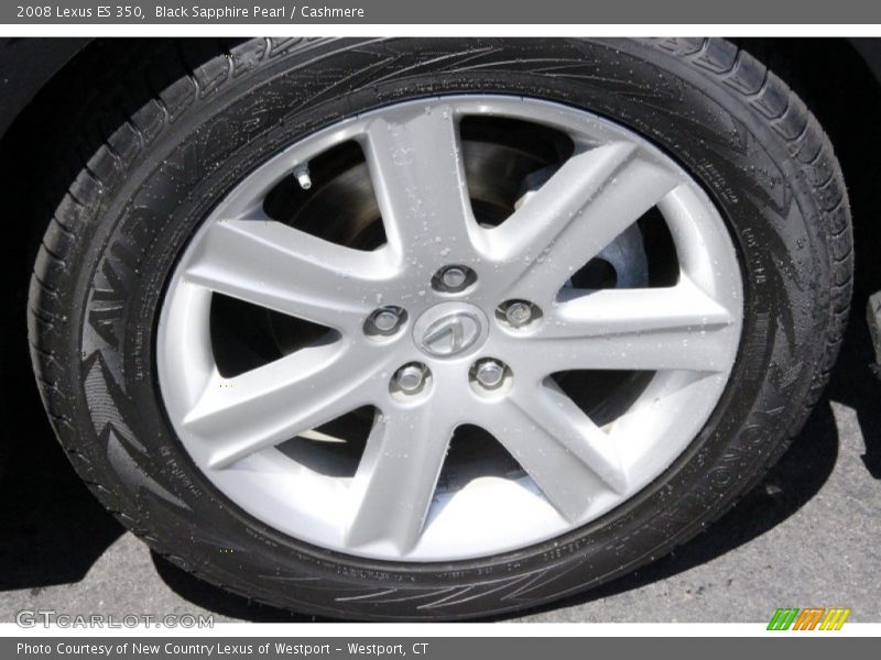 Black Sapphire Pearl / Cashmere 2008 Lexus ES 350