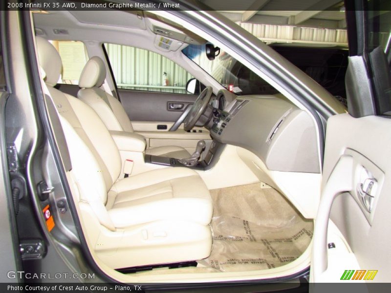 Diamond Graphite Metallic / Wheat 2008 Infiniti FX 35 AWD