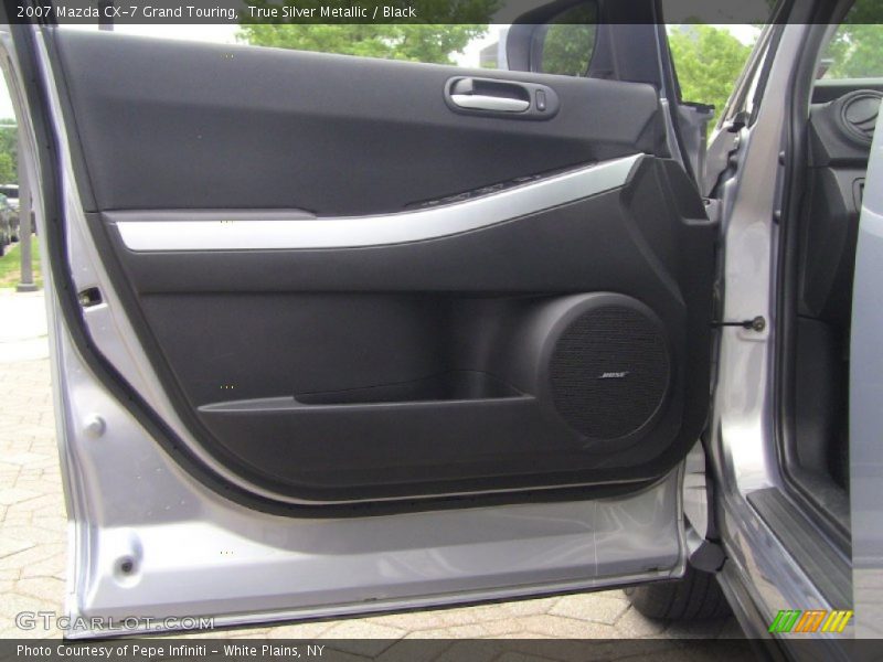 True Silver Metallic / Black 2007 Mazda CX-7 Grand Touring