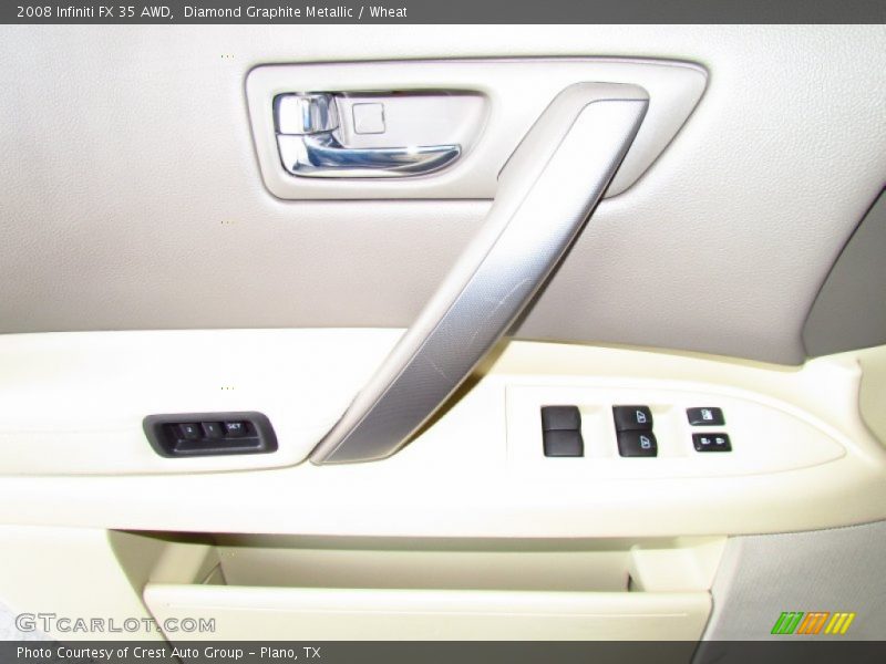 Diamond Graphite Metallic / Wheat 2008 Infiniti FX 35 AWD