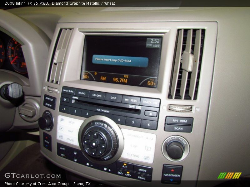 Diamond Graphite Metallic / Wheat 2008 Infiniti FX 35 AWD