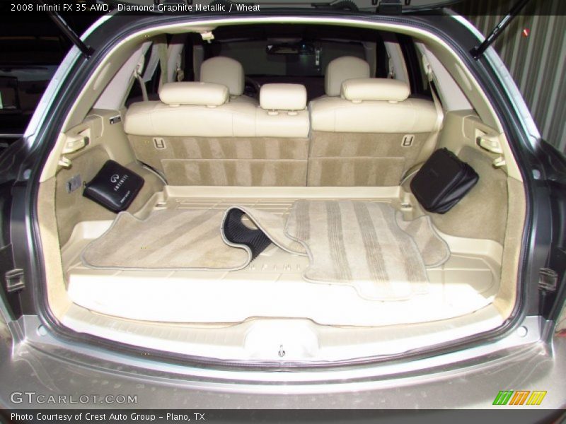 Diamond Graphite Metallic / Wheat 2008 Infiniti FX 35 AWD