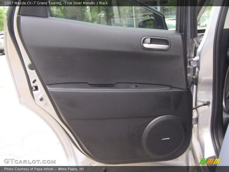 True Silver Metallic / Black 2007 Mazda CX-7 Grand Touring