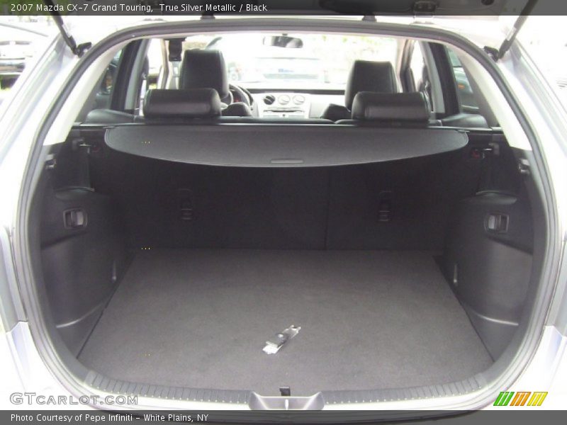 True Silver Metallic / Black 2007 Mazda CX-7 Grand Touring