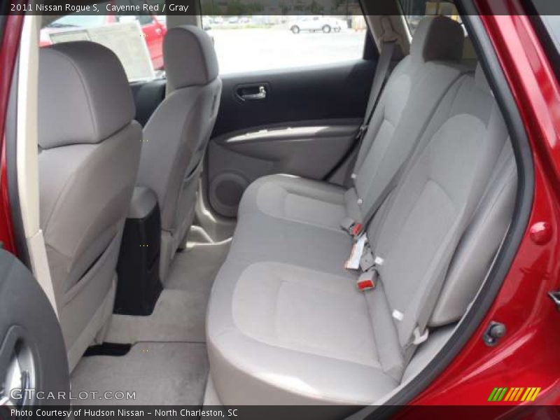 Cayenne Red / Gray 2011 Nissan Rogue S