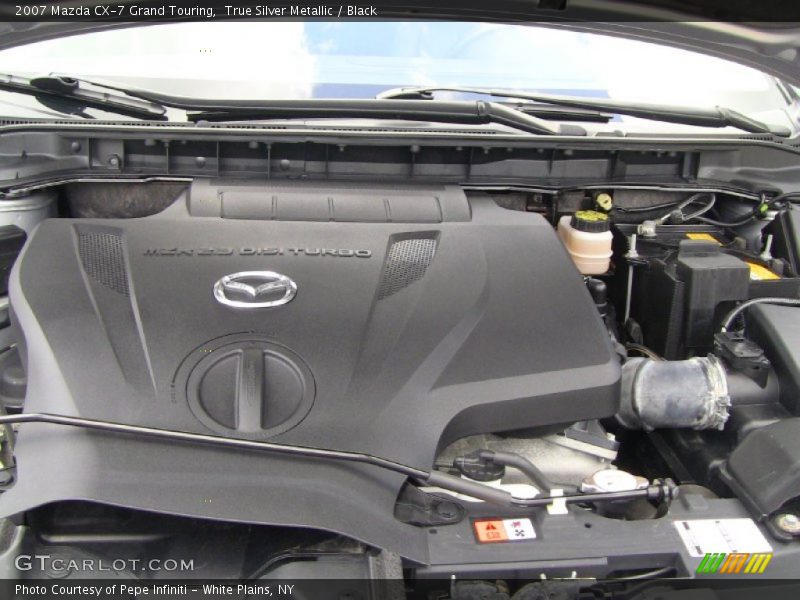 True Silver Metallic / Black 2007 Mazda CX-7 Grand Touring