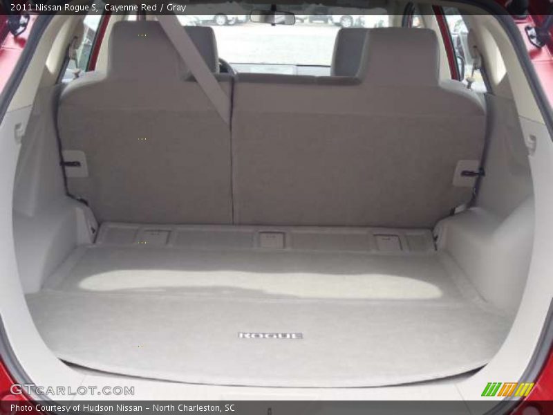 Cayenne Red / Gray 2011 Nissan Rogue S