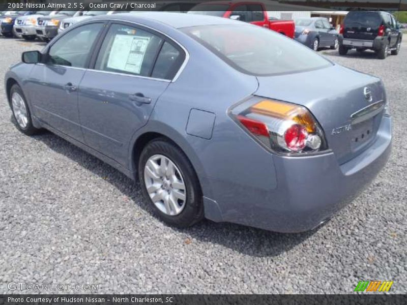 Ocean Gray / Charcoal 2012 Nissan Altima 2.5 S