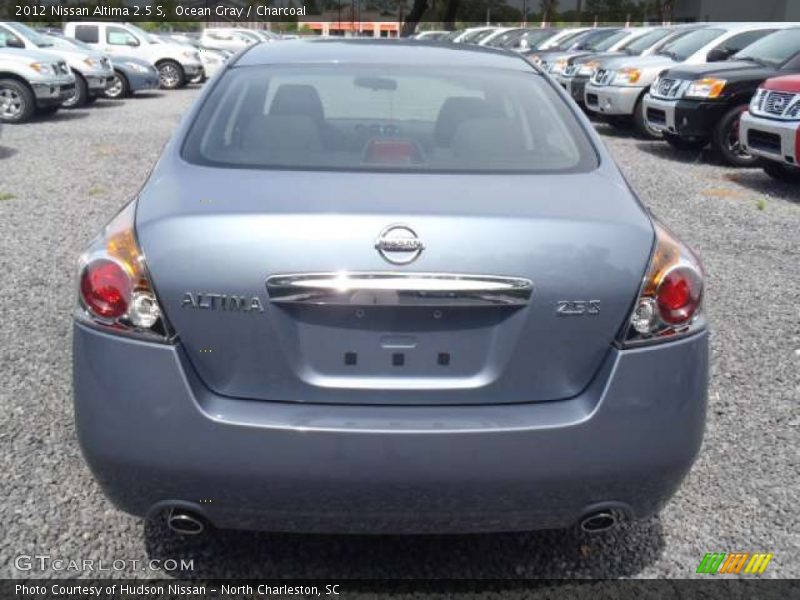 Ocean Gray / Charcoal 2012 Nissan Altima 2.5 S