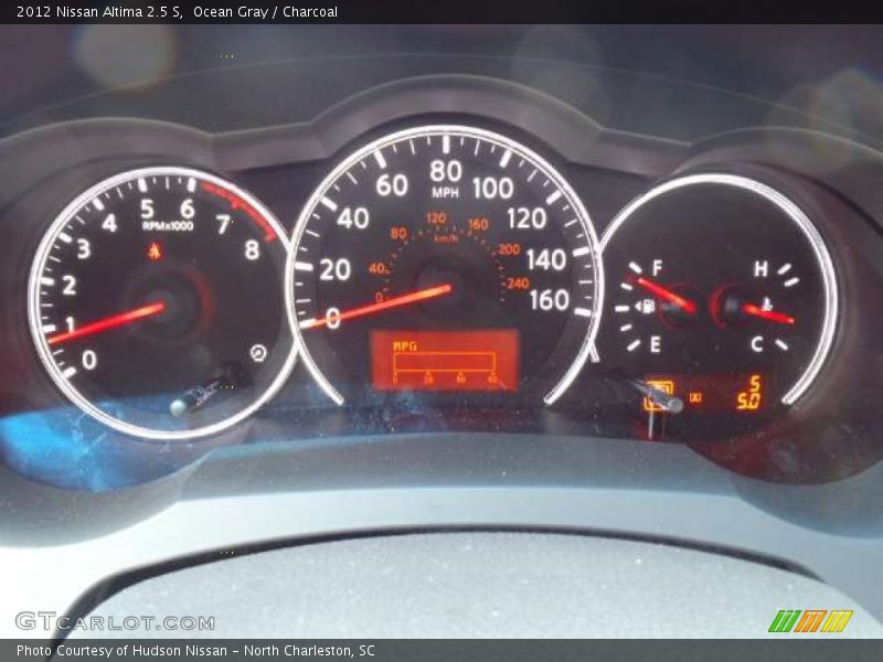 Ocean Gray / Charcoal 2012 Nissan Altima 2.5 S