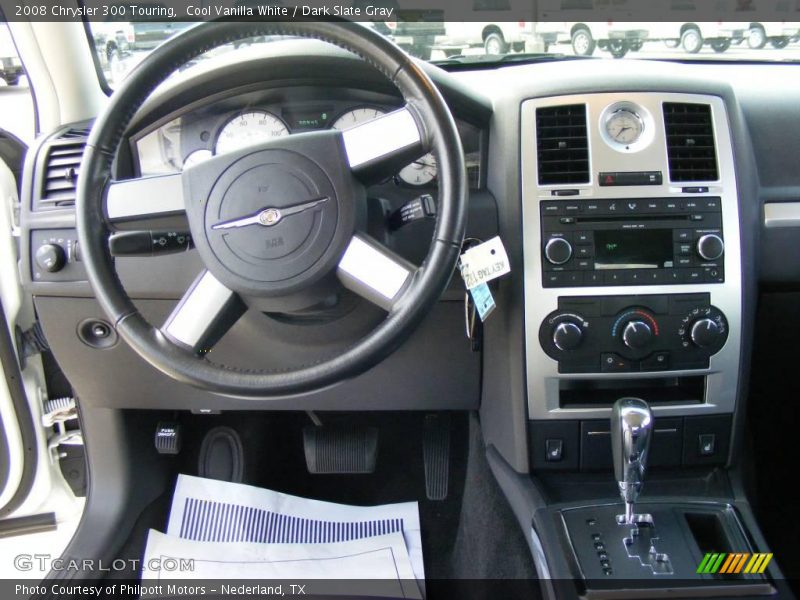 Cool Vanilla White / Dark Slate Gray 2008 Chrysler 300 Touring