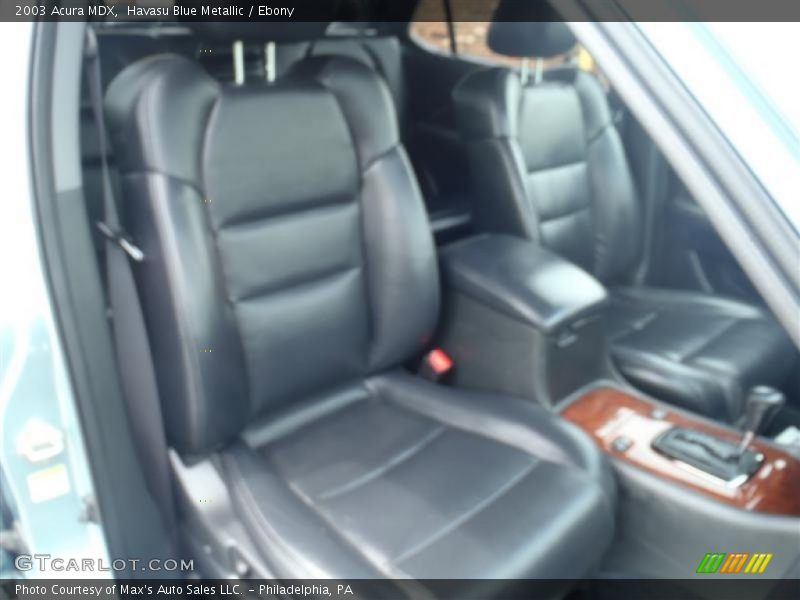 Havasu Blue Metallic / Ebony 2003 Acura MDX