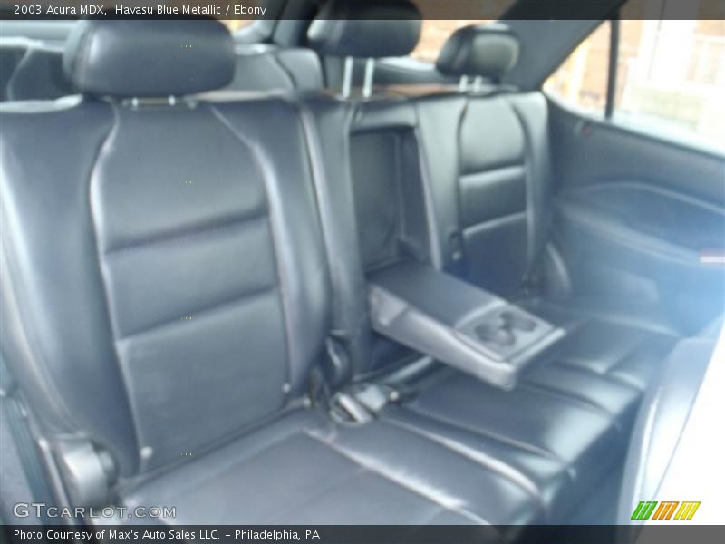 Havasu Blue Metallic / Ebony 2003 Acura MDX
