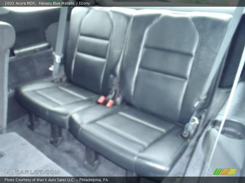 Havasu Blue Metallic / Ebony 2003 Acura MDX