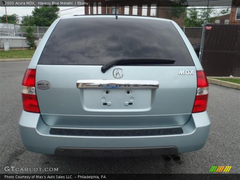  2003 MDX  Havasu Blue Metallic