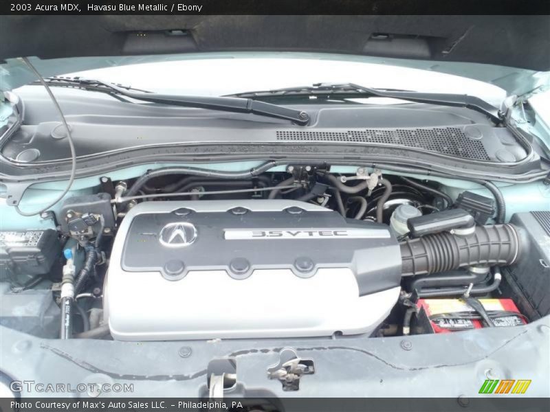  2003 MDX  Engine - 3.5 Liter SOHC 24-Valve V6
