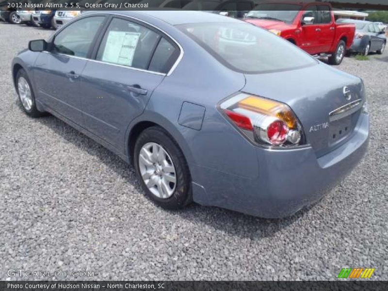 Ocean Gray / Charcoal 2012 Nissan Altima 2.5 S