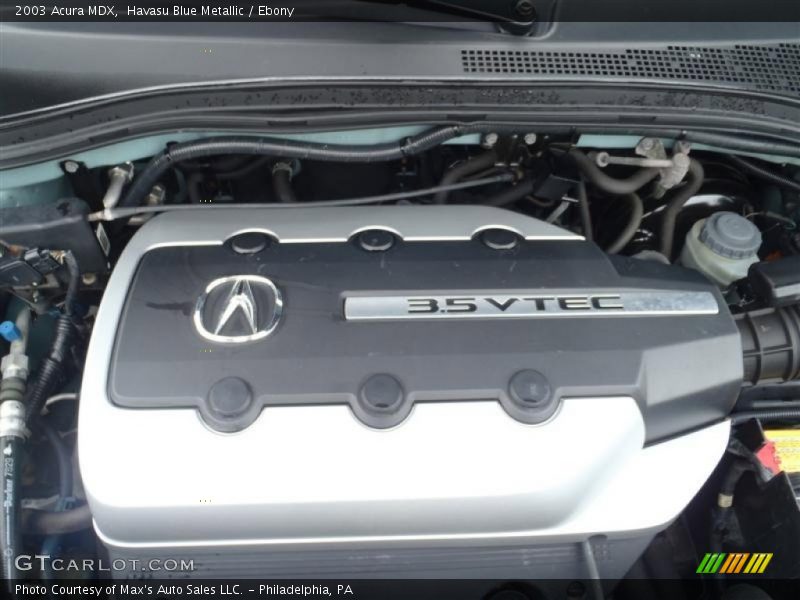  2003 MDX  Engine - 3.5 Liter SOHC 24-Valve V6