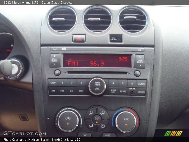 Ocean Gray / Charcoal 2012 Nissan Altima 2.5 S