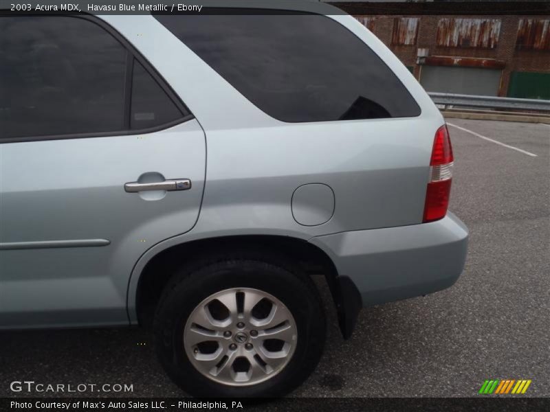 Havasu Blue Metallic / Ebony 2003 Acura MDX